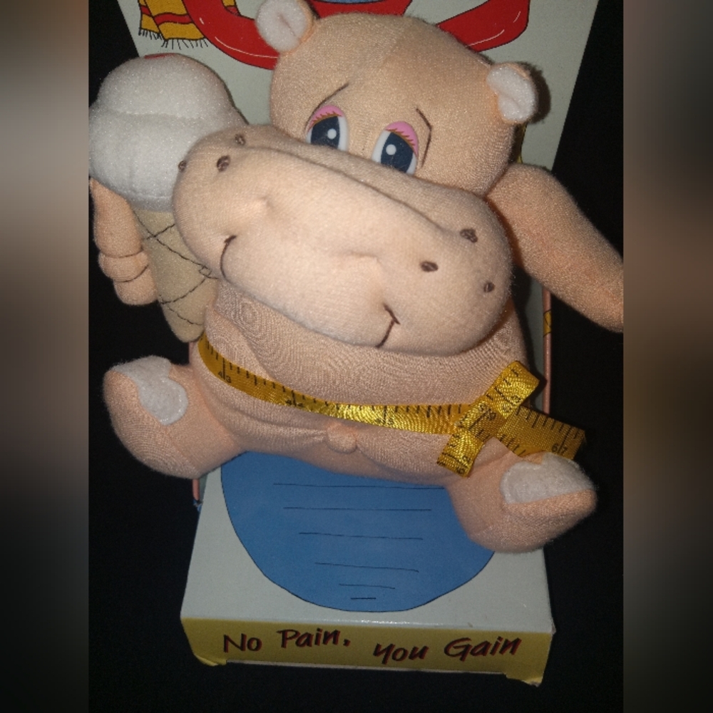 Cute Pig Plush with Ice Cream  Toy Kids